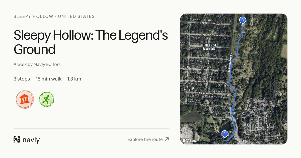 Sleepy Hollow: The Legend's Ground — Navly link preview
